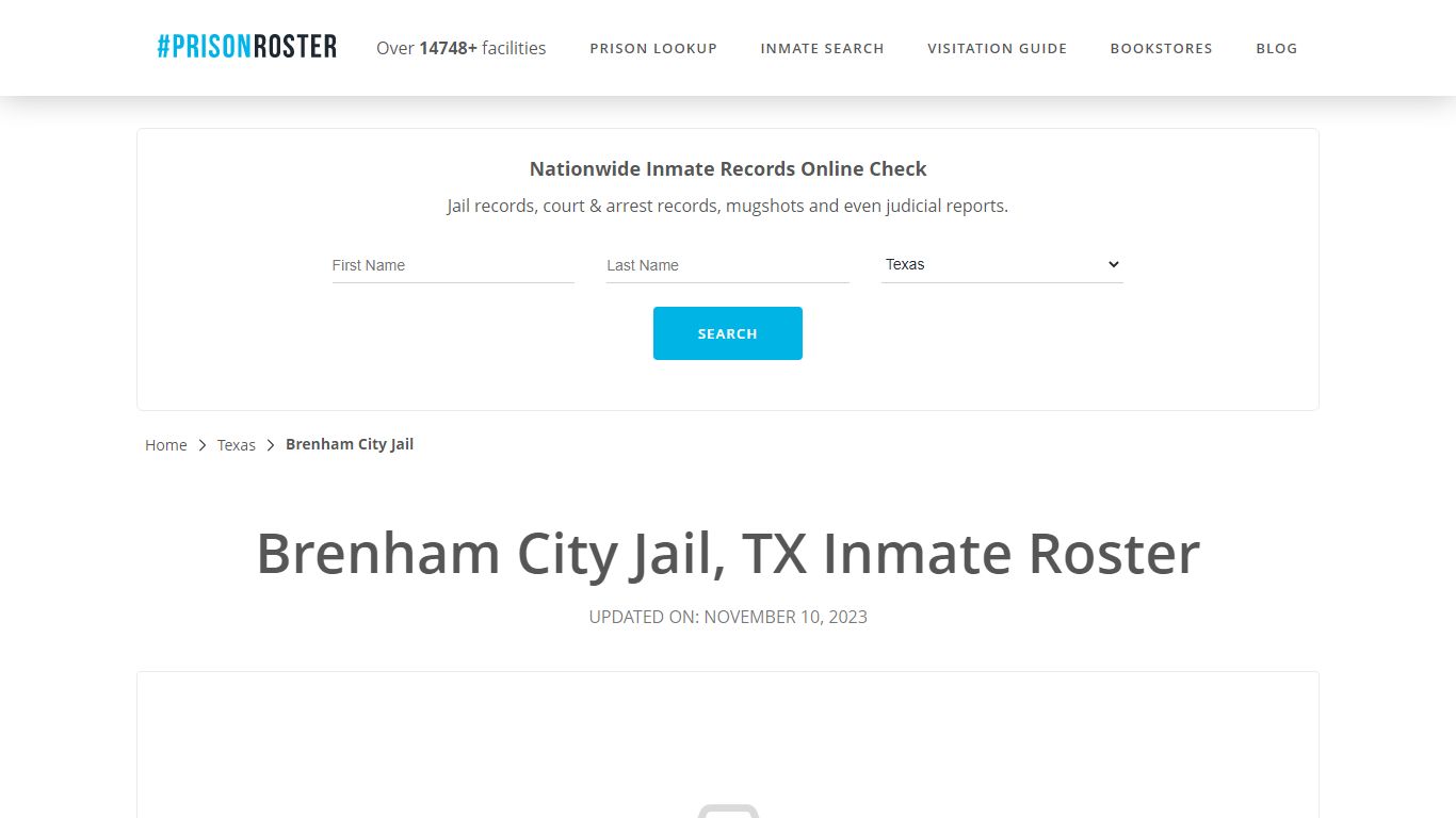 Brenham City Jail, TX Inmate Roster - Prisonroster